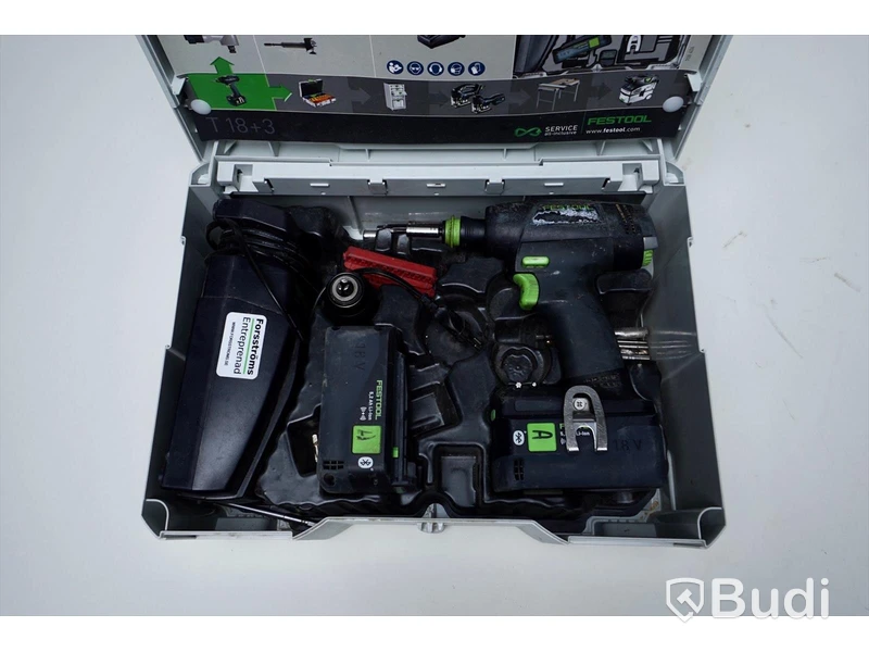 FESTOOL skruvdragare T18+3 Li 5,2 Plus